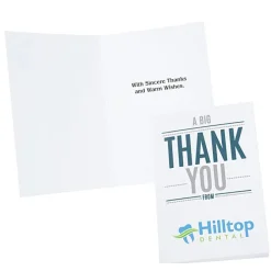 A Big Thank You Greeting Card