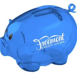 Action Piggy Bank - Translucent