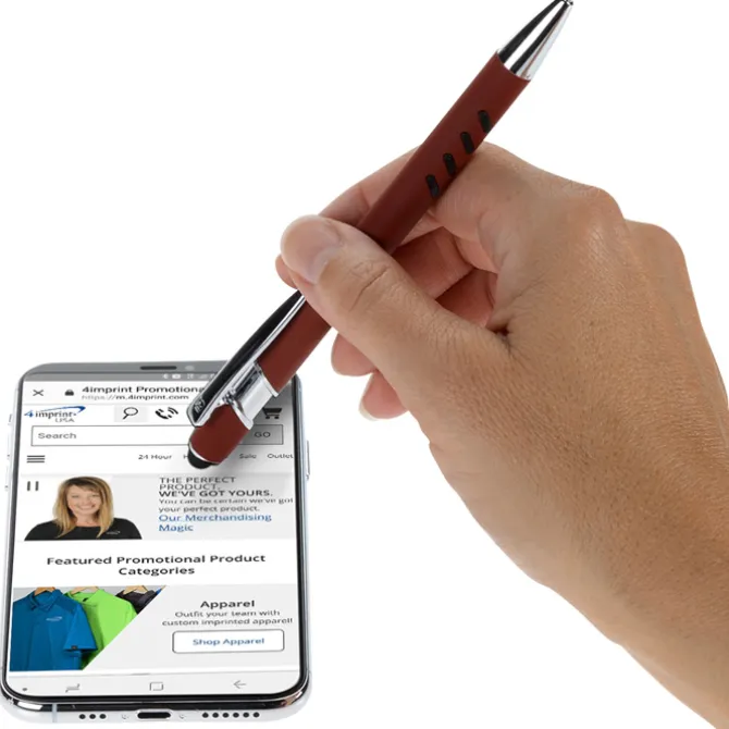 Addison Soft Touch Stylus Metal Pen