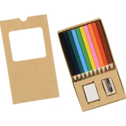 Adult Coloring Book & Color Pencil Set