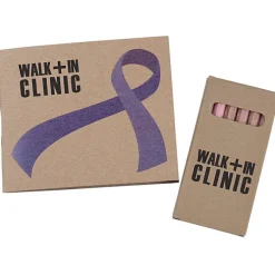 Adult Coloring Book To-Go Set - Awareness Ribbon - 24 hr