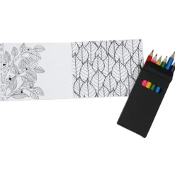 Adult Coloring Book To-Go Set - Matte Black