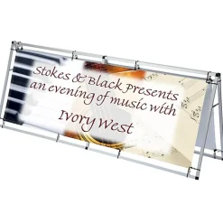 A-Frame Pro Outdoor Banner Sign - 8'