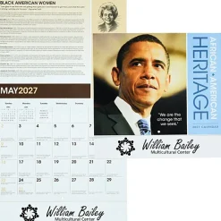 African-American Heritage Barack Obama Calendar