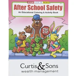 After School Safety Coloring Book