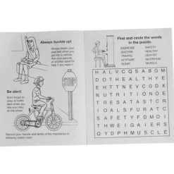 A Guide To Health & Safety Coloring Book - 24 hr