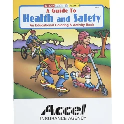A Guide To Health & Safety Coloring Book - 24 hr