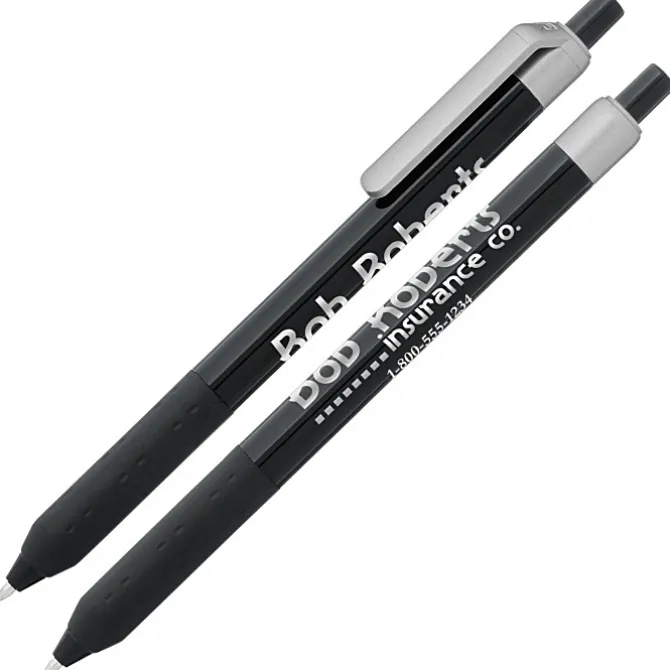 Alamo Pen - Black - Metallic