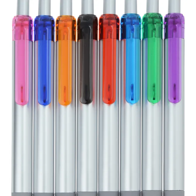 Alamo Pen - Silver - Translucent