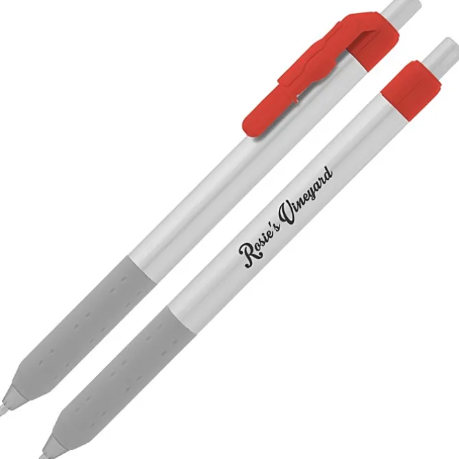 Alamo Pen - Silver - Wine