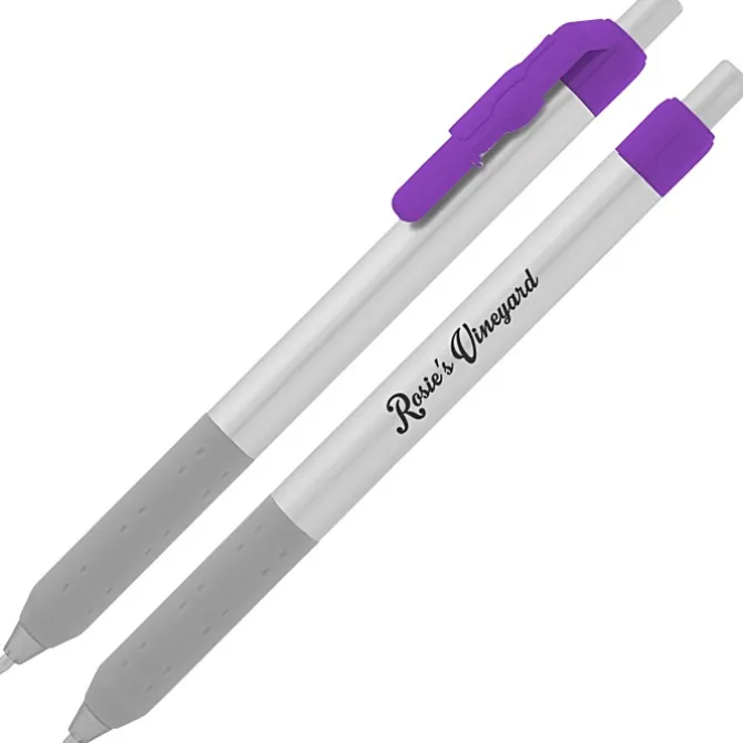 Alamo Pen - Silver - Wine