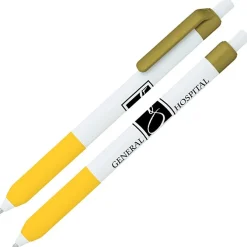 Alamo Pen - White - Metallic - 24 hr