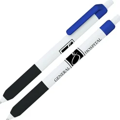 Alamo Pen - White - Metallic - 24 hr