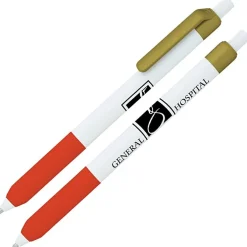 Alamo Pen - White - Metallic - 24 hr