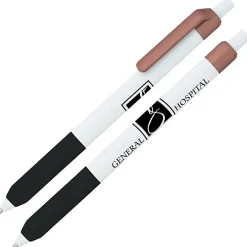 Alamo Pen - White - Metallic - 24 hr