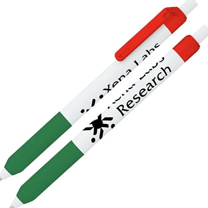 Alamo Pen - White - Translucent