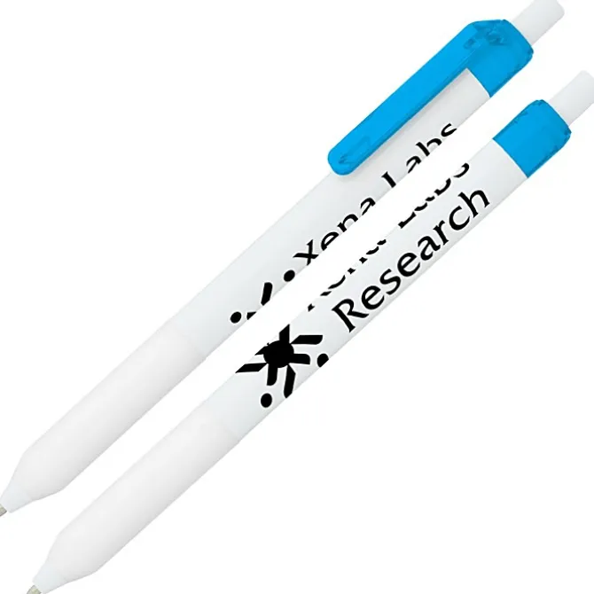 Alamo Pen - White - Translucent
