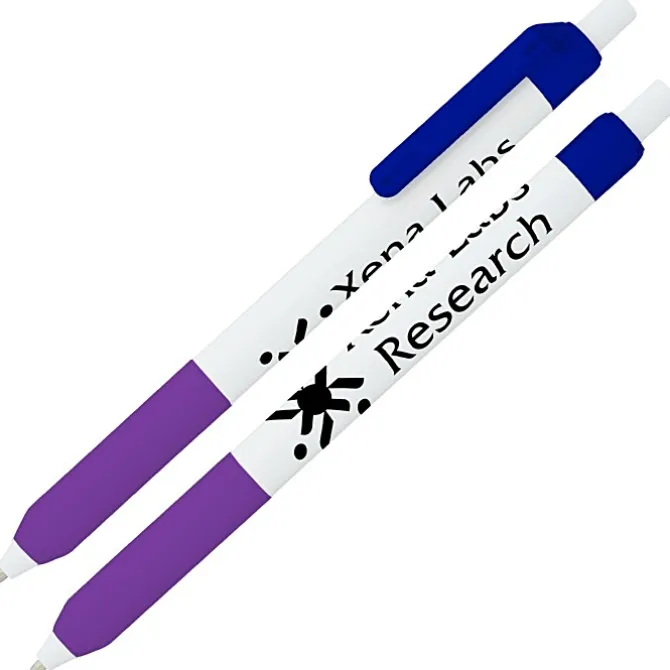 Alamo Pen - White - Translucent