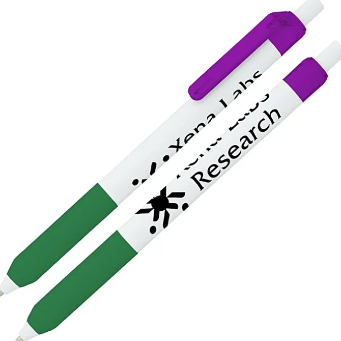 Alamo Pen - White - Translucent