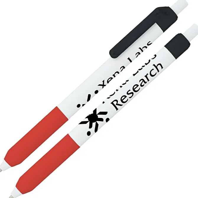 Alamo Pen - White - Translucent