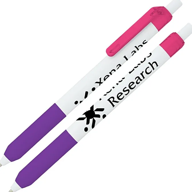Alamo Pen - White - Translucent