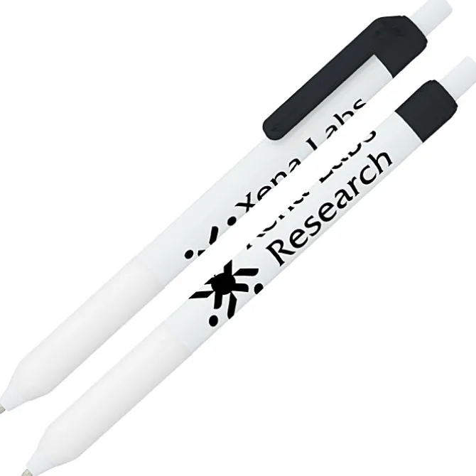 Alamo Pen - White - Translucent