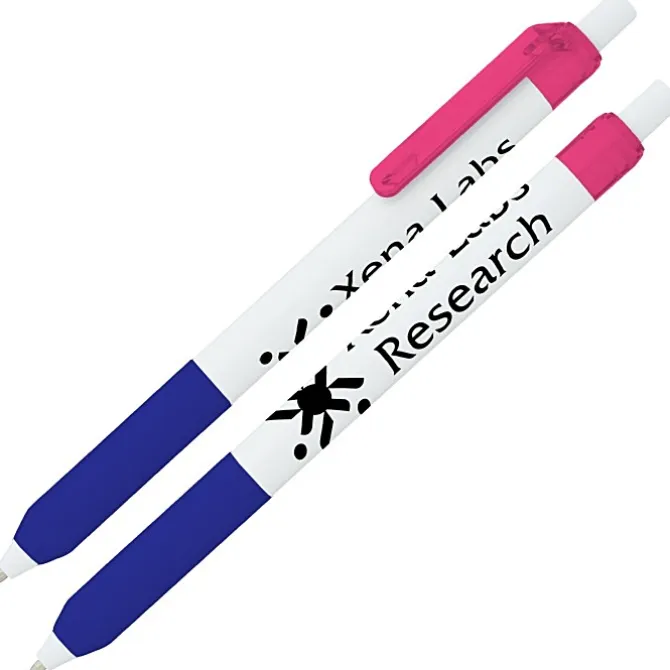 Alamo Pen - White - Translucent