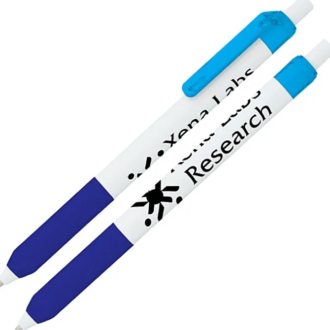 Alamo Pen - White - Translucent