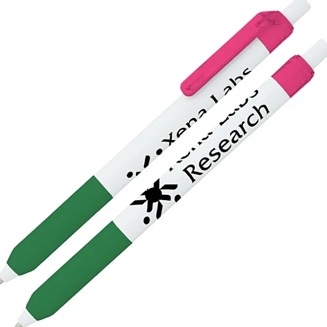 Alamo Pen - White - Translucent