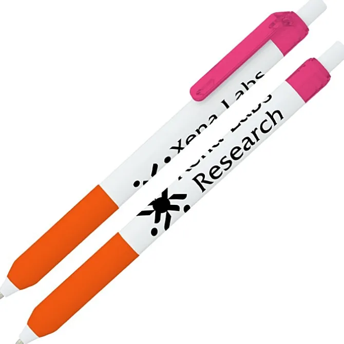 Alamo Pen - White - Translucent