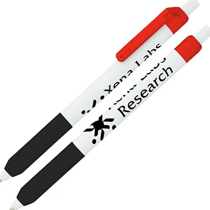 Alamo Pen - White - Translucent
