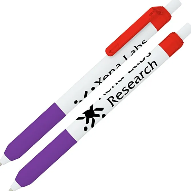 Alamo Pen - White - Translucent