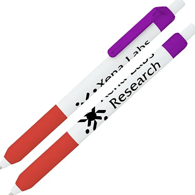 Alamo Pen - White - Translucent