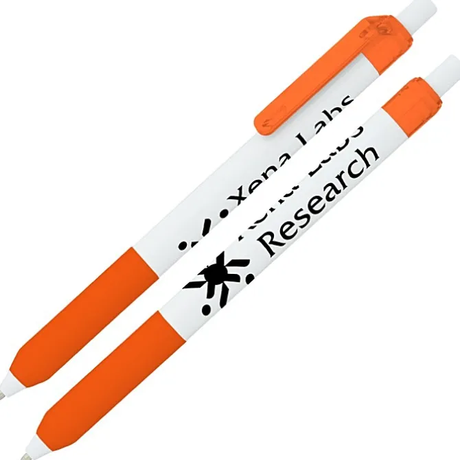 Alamo Pen - White - Translucent