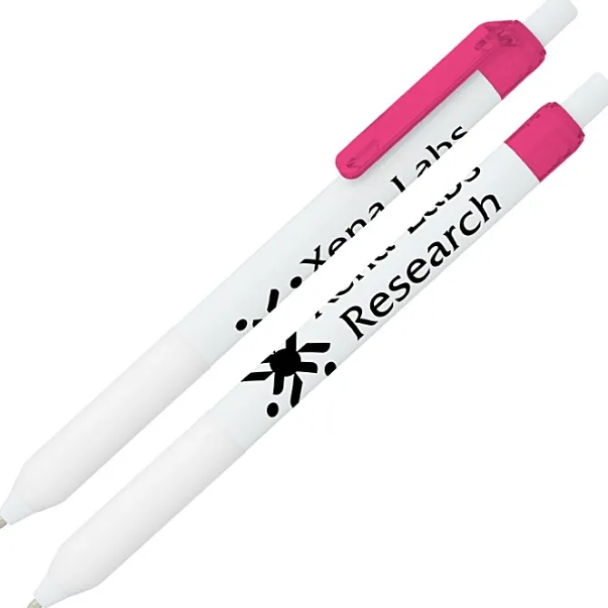 Alamo Pen - White - Translucent