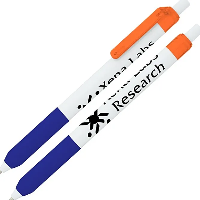 Alamo Pen - White - Translucent