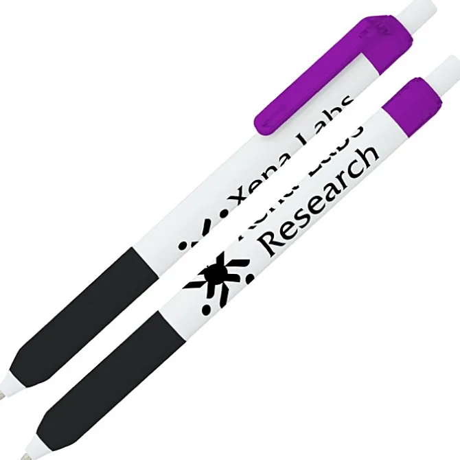 Alamo Pen - White - Translucent