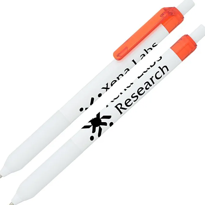 Alamo Pen - White - Translucent