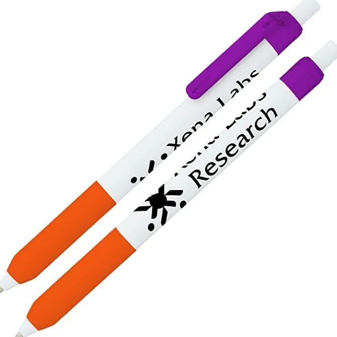 Alamo Pen - White - Translucent