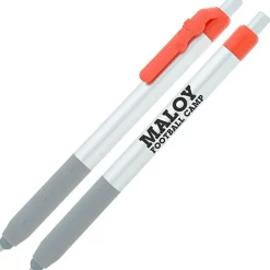 Alamo Stylus Pen - Silver - Football