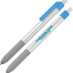 Alamo Stylus Pen - Silver - Opaque - 24 hr