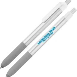 Alamo Stylus Pen - Silver - Opaque - 24 hr