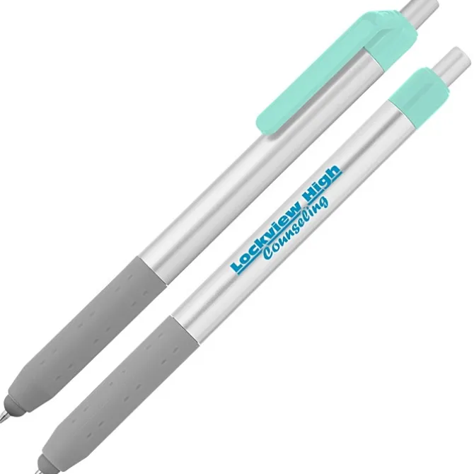 Alamo Stylus Pen - Silver - Opaque - 24 hr