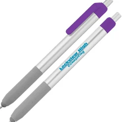 Alamo Stylus Pen - Silver - Opaque - 24 hr