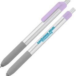 Alamo Stylus Pen - Silver - Opaque - 24 hr