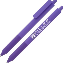 Alamo XL Clip Soft Touch Gel Pen - Neon