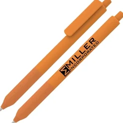 Alamo XL Clip Soft Touch Gel Pen - Neon