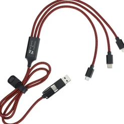 All Over Braided Charging Cable - 24 hr