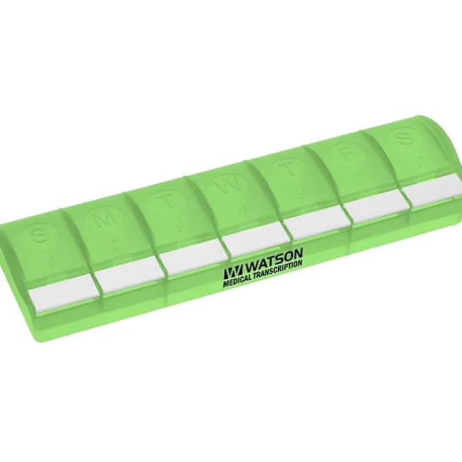 All Week Snappy Pill Box - Colors