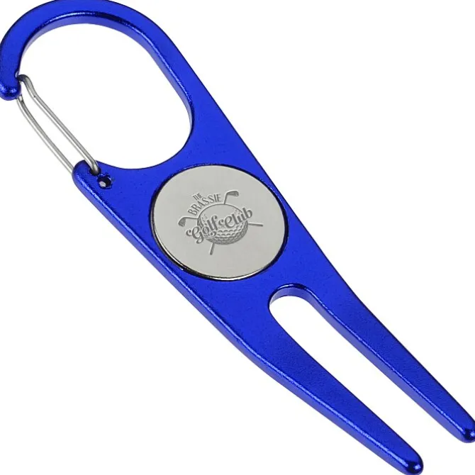 Aluminum Divot Tool with Ball Marker